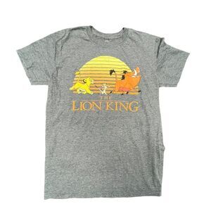 Lady's Disney Lion King size medium Gray T-shirt